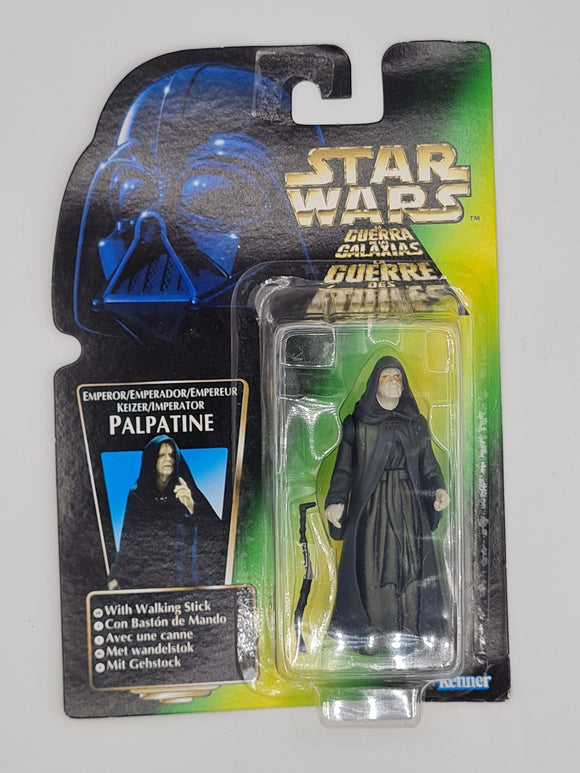 EMPORER PALPATINE STAR WARS POWER OF THE FORCE GREEN CARD EURO VARIANT 001