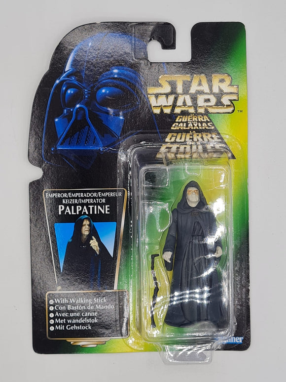 EMPORER PALPATINE STAR WARS POWER OF THE FORCE GREEN CARD EURO VARIANT 002