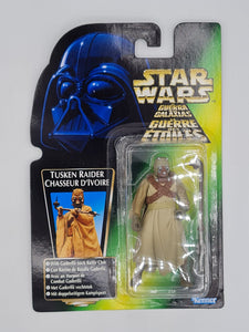TUSKEN RAIDER STAR WARS POWER OF THE FORCE GREEN CARD EURO VARIANT 002