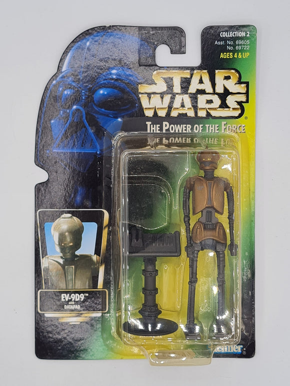 EV-9D9 STAR WARS POWER OF THE FORCE GREEN CARD 001