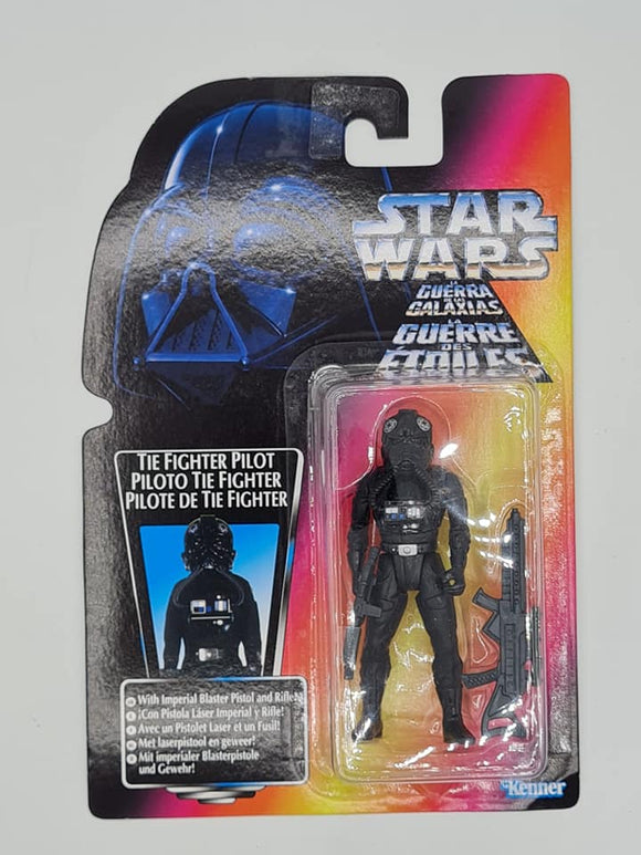 TIE FIGHTER PILOT STAR WARS POWER OF THE FORCE RED CARD 001