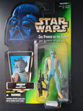 STAR WARS POWER OF THE FORCE GREEDO GREEN CARD