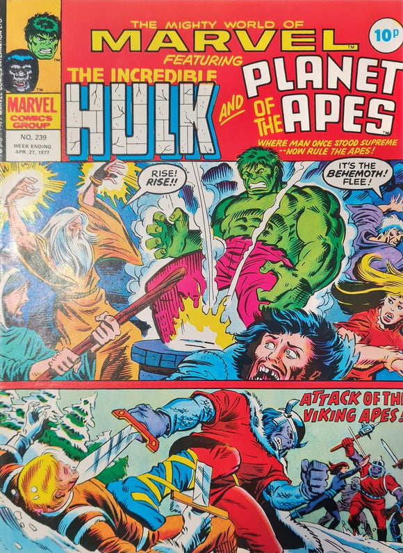 THE MIGHTY WORLD OF MARVEL STARRING THE INCREDIBLE HULK #239