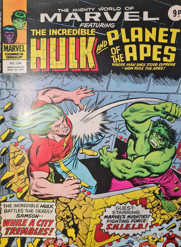 THE MIGHTY WORLD OF MARVEL STARRING THE INCREDIBLE HULK #234
