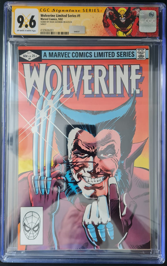 WOLVERINE 1982 SOLO SERIES COMPLETE SET CGC SIGNATURE SERIES