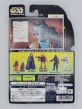 GREEDO STAR WARS POWER OF THE FORCE GREEN CARD 001