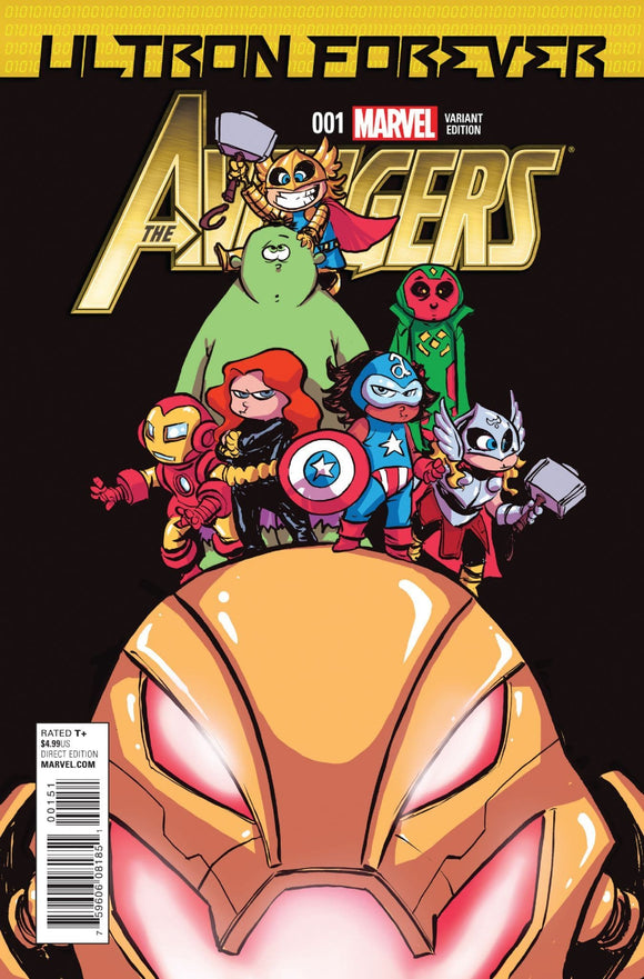 AVENGERS ULTRON FOREVER #1 SKOTTIE YOUNG VARIANT