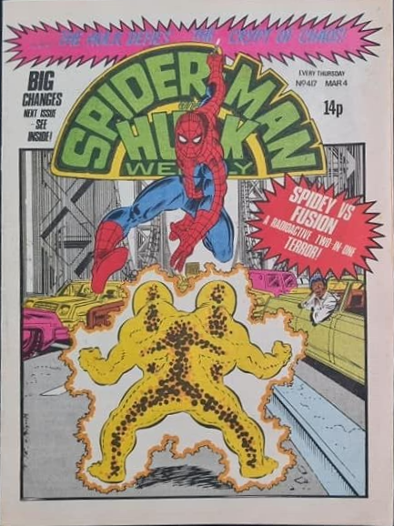 SPIDER-MAN AND HULK COMICS #417