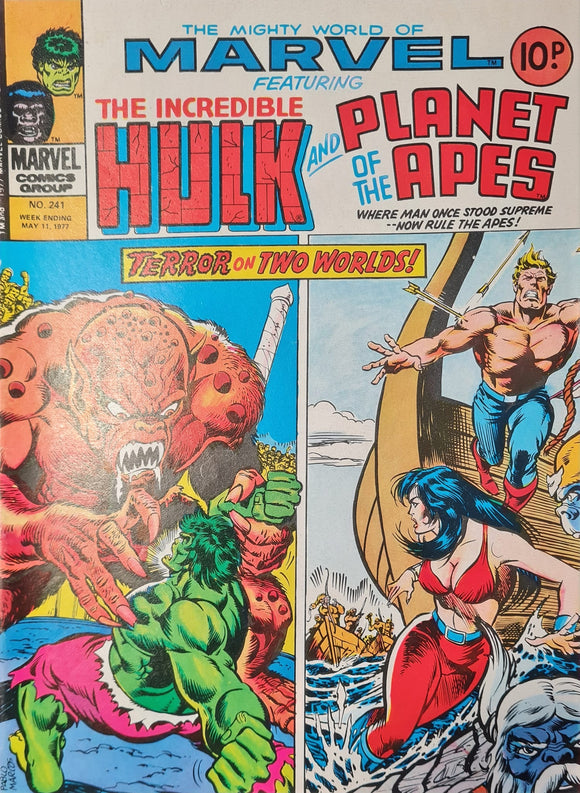 THE MIGHTY WORLD OF MARVEL STARRING THE INCREDIBLE HULK #241