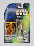 HAN SOLO ENDOR GEAR STAR WARS POWER OF THE FORCE GREEN CARD 001