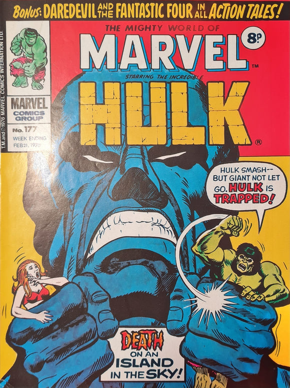 THE MIGHTY WORLD OF MARVEL STARRING THE INCREDIBLE HULK #177