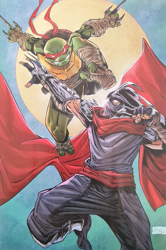 TEENAGE MUTANT NINJA TURTLES #1 DREW ZUCKER VIRGIN VARIANT