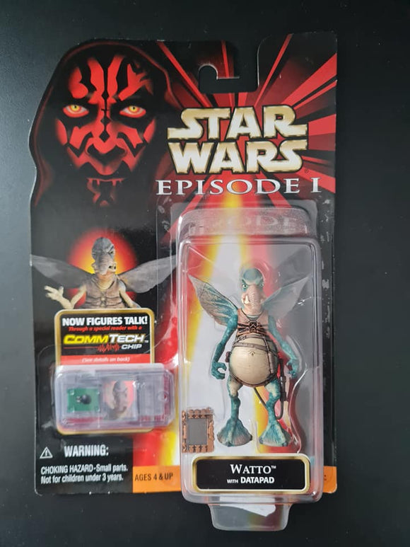 STAR WARS EPISODE 1 WATTO WITH DATA PAD