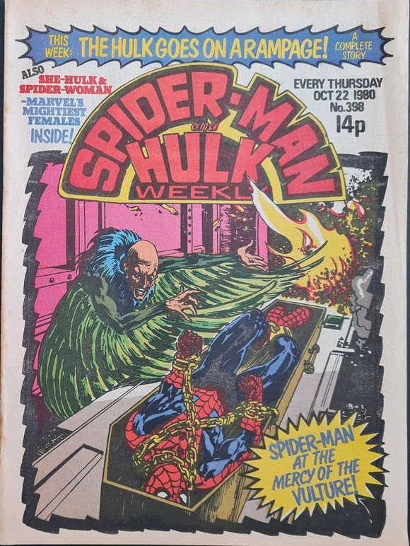 SPIDER-MAN AND HULK WEEKLY #398