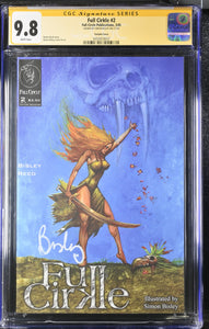 FULL CIRKLE #2 SIGNED BY SIMON BISLEY CGC 9.8