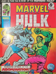 THE MIGHTY WORLD OF MARVEL STARRING THE INCREDIBLE HULK #156