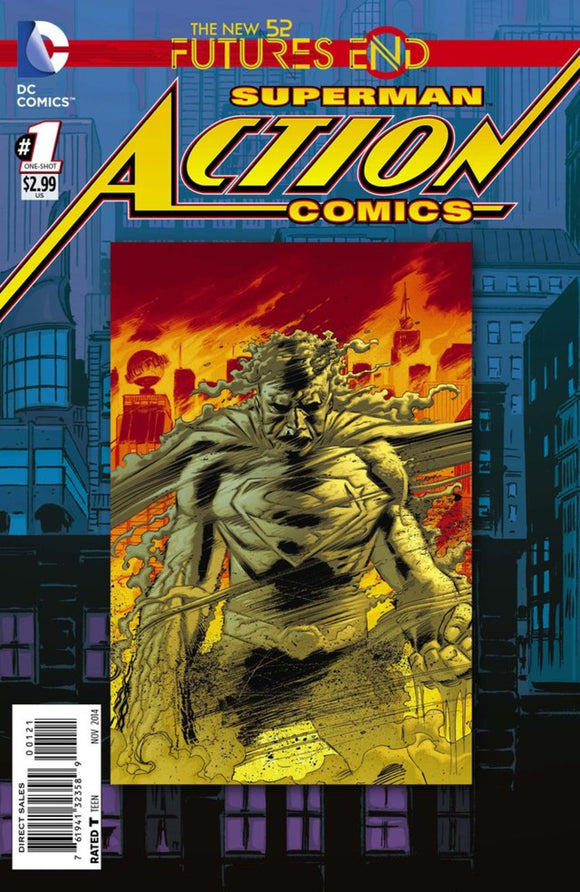 ACTION COMICS FUTURES END #1 STANDARD COVER