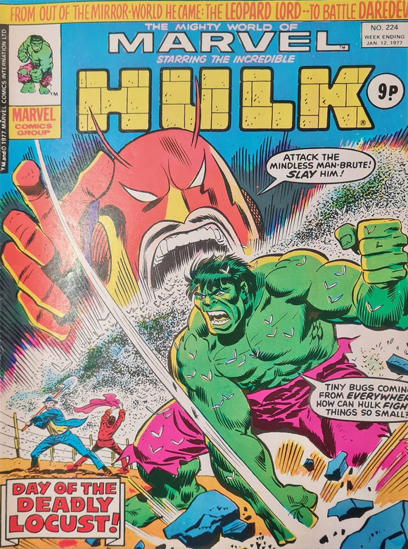 THE MIGHTY WORLD OF MARVEL STARRING THE INCREDIBLE HULK #224