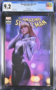 AMAZING SPIDER-MAN #50 LEE VARIANT CGC 9.2