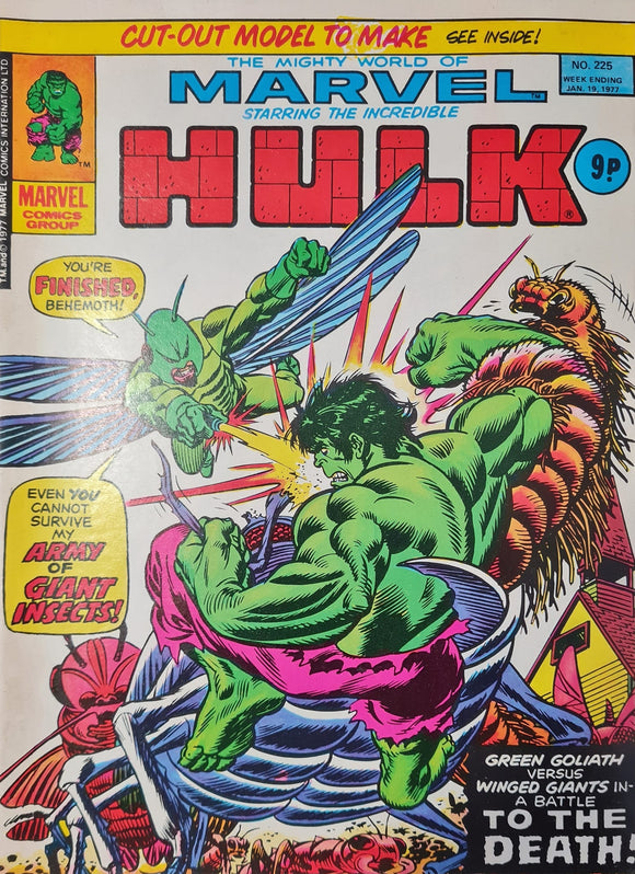 THE MIGHTY WORLD OF MARVEL STARRING THE INCREDIBLE HULK #225