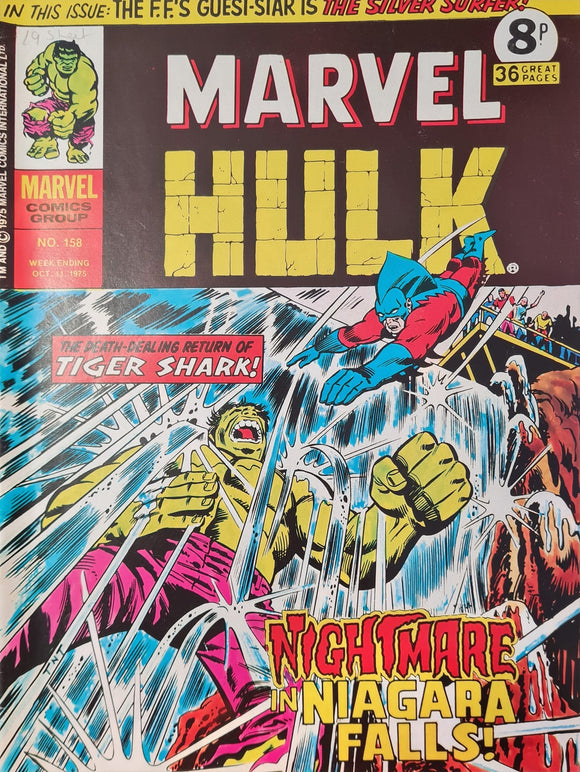 THE MIGHTY WORLD OF MARVEL STARRING THE INCREDIBLE HULK #158