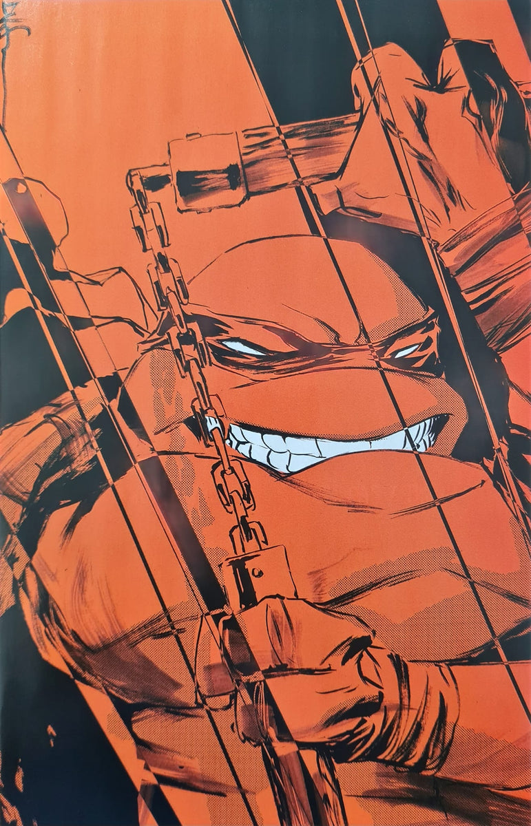 TEENAGE MUTANT NINJA TURTLES #1 DUSTIN NGUYEN MICHELANGELO VIRGIN VARI ...