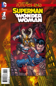 SUPERMAN / WONDER WOMAN FUTURES END #1 STANDARD COVER
