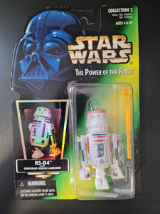 STAR WARS POWER OF THE FORCE R5-D4 HOLOGRAM CARD