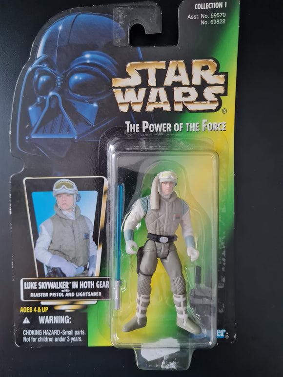 STAR WARS POWER OF THE FORCE LUKE SKYWALKER IN HOTH GEAR