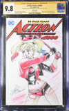 ACTION COMICS #1000 ORIGINAL SKETCH AND SIGNED BY SONIA LEONG CGC 9.8