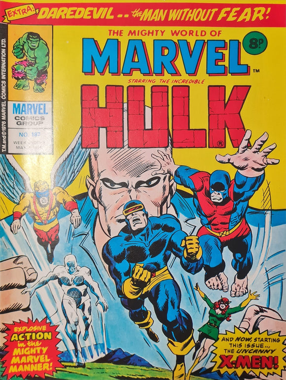 THE MIGHTY WORLD OF MARVEL STARRING THE INCREDIBLE HULK #187