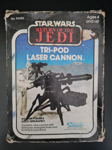 TRI-POD LASER CANNON STAR WARS KENNER 1980 COMPLETE BOXED 001