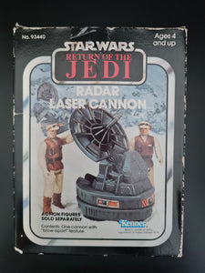 RADAR LASER CANNON STAR WARS KENNER 1982 COMPLETE BOXED 001