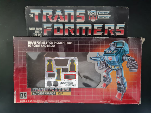 TRANSFORMERS G1 KUP 001