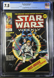STAR WARS WEEKLY #1 CGC 7.5 4574829008