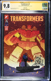 TRANSFORMERS #6 SIGNED AND REMARQUED BY STEPHEN BASKERVILLE CGC 9.8 4718913001