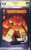 TRANSFORMERS #6 SIGNED AND REMARQUED BY STEPHEN BASKERVILLE CGC 9.8 4718913004