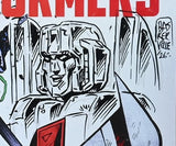 TRANSFORMERS #7 SIGNED AND REMARQUED BY STEPHEN BASKERVILLE CGC 9.8 4718913006