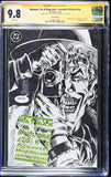 BATMAN THE KILLING JOKER FACSIMILE SIGNED AND SKETCHED BY STEPHEN BASKERVILLE CGC 9.8 4718913007