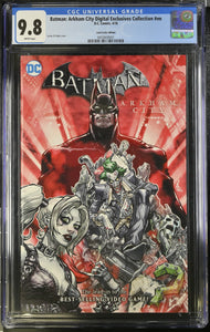 BATMAN ARKHAM CITY LOOT CRATE EXCLUSIVE CGC 9.8