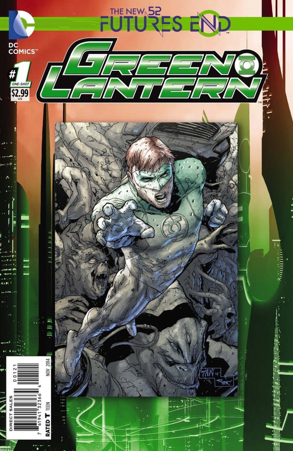 GREEN LANTERN FUTURES END #1 STANDARD COVER
