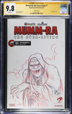 THUNDERCATS MUMM-RA THE EVER LIVING #1 SIGNED AND SKETCHED BY PYE PARR CGC 9.8 4760731022