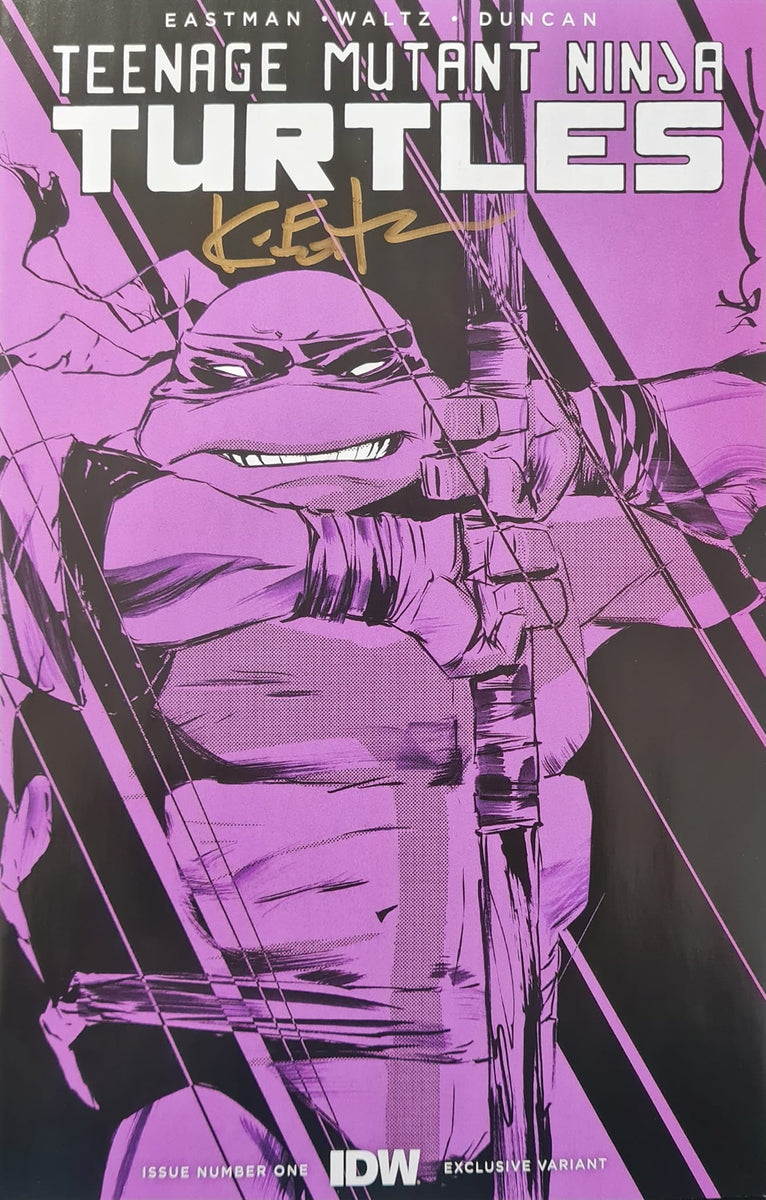 TEENAGE MUTANT NINJA TURTLES #1 DUSTIN NGUYEN DONATELLO TRADE VARIANT ...