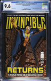 INVINCIBLE RETURNS #1 FACSIMILE CGC 9.6 4763797014