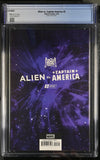 ALIEN VS CAPTAIN AMERICA #2 (2026) MARK BROOKS VARIANT CGC 9.6 4763789018