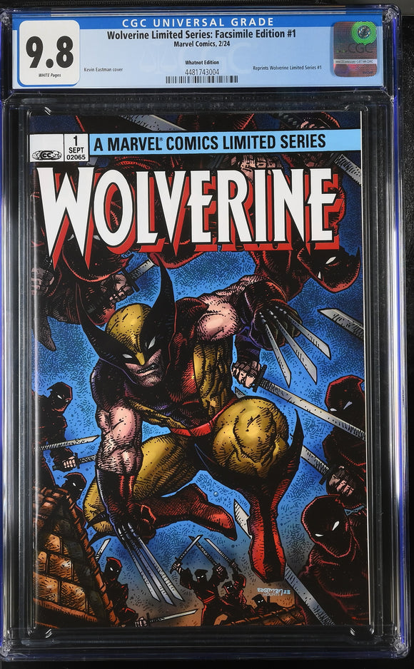 WOLVERINE #1 FACSIMILE KEVIN EASTMAN VARIANT CGC 9.8