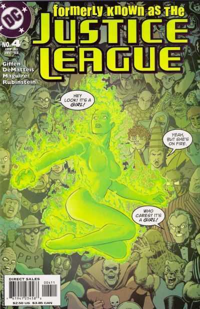 FORMERLY KNOWN AS THE JUSTICE LEAGUE #4