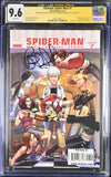 ULTIMATE SPIDER-MAN #7 2010 SIGNED BY BENDIS & MIYAZAWA CGC 9.6