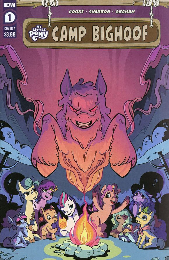 MY LITTLE PONY CAMP BIGHOOF #1 COVER A