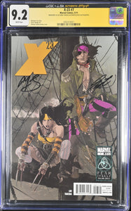 X-23 #7 2011 SIGNED BY LIU & TAKEDA CGC 9.2